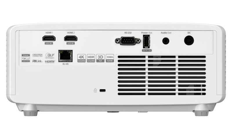 Optoma ZH450ST connections